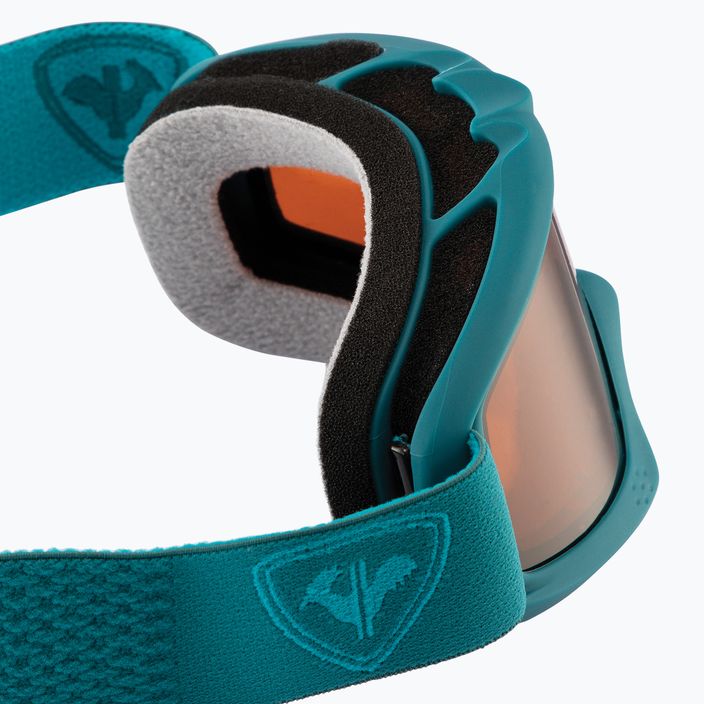 "Rossignol Raffish" mėlyni/oranžiniai vaikiški slidinėjimo akiniai 3