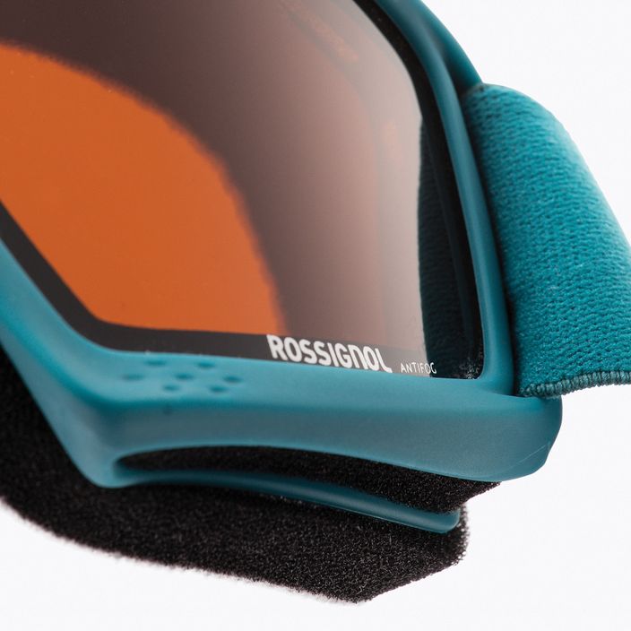 "Rossignol Raffish" mėlyni/oranžiniai vaikiški slidinėjimo akiniai 4