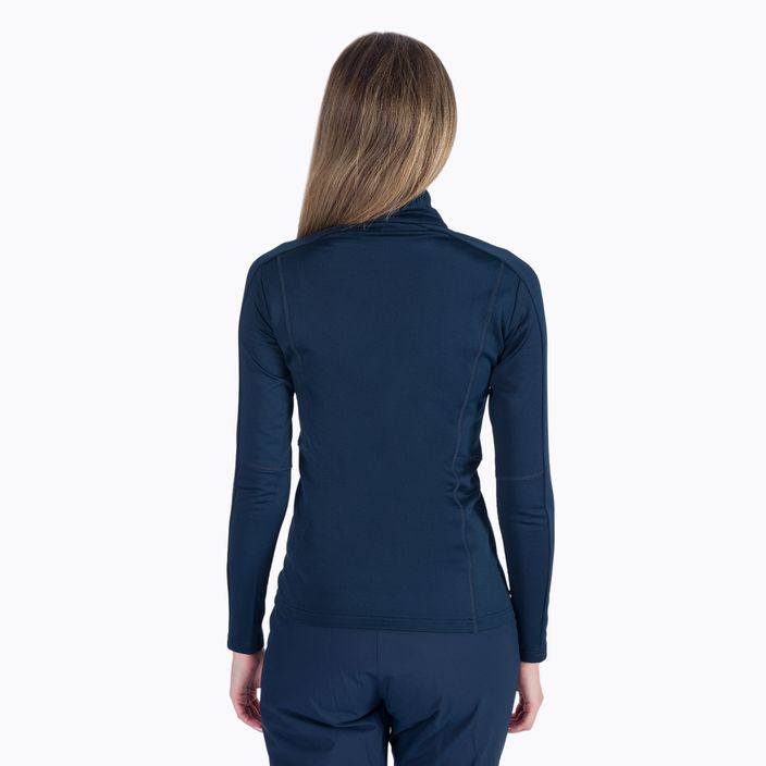Moteriški Rossignol Classique 1/2 Zip termo džemperiai tamsiai mėlynos spalvos 3