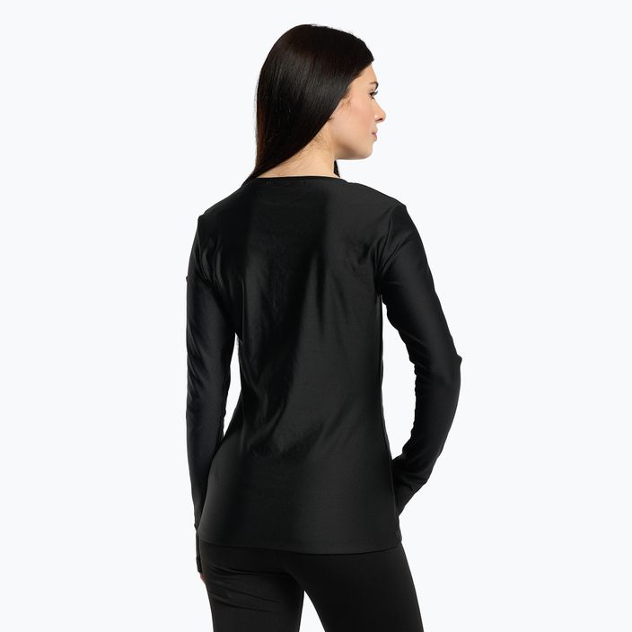 Moteriška Rossignol Laly marškinėliai su ilgomis rankovėmis black 3