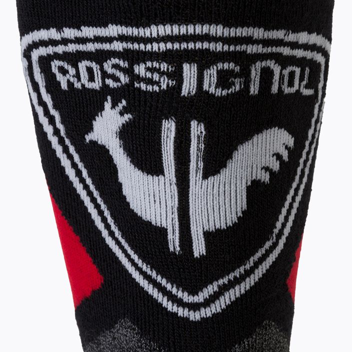 Vyriškos slidinėjimo kojinės Rossignol L3 Premium Wool raudonos spalvos 3