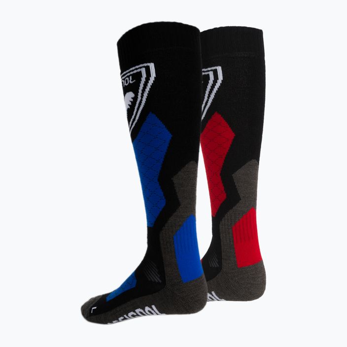 Vyriškos slidinėjimo kojinės Rossignol L3 Thermotech 2P juodos spalvos 2