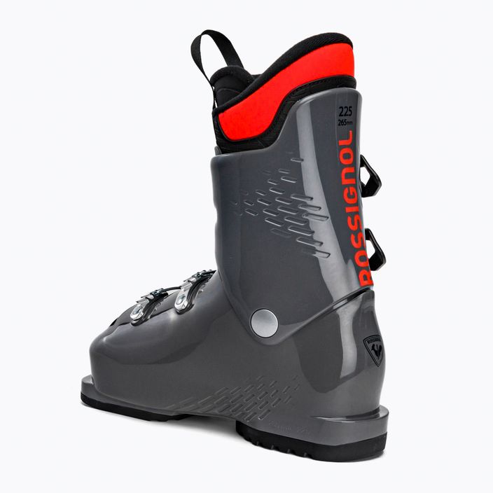 Rossignol Hero J4 meteor grey vaikiški slidinėjimo batai 2