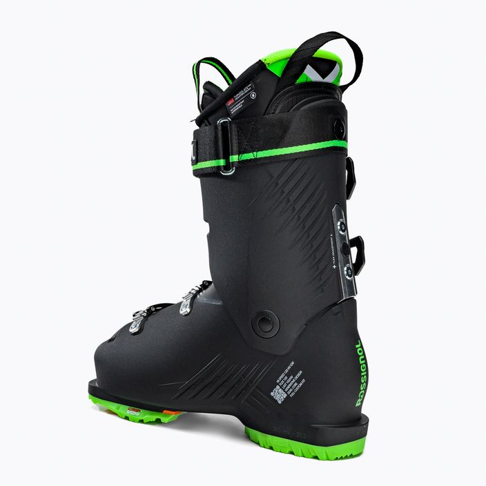 Rossignol Hi-Speed 120 HV juodi/žali slidinėjimo batai 2