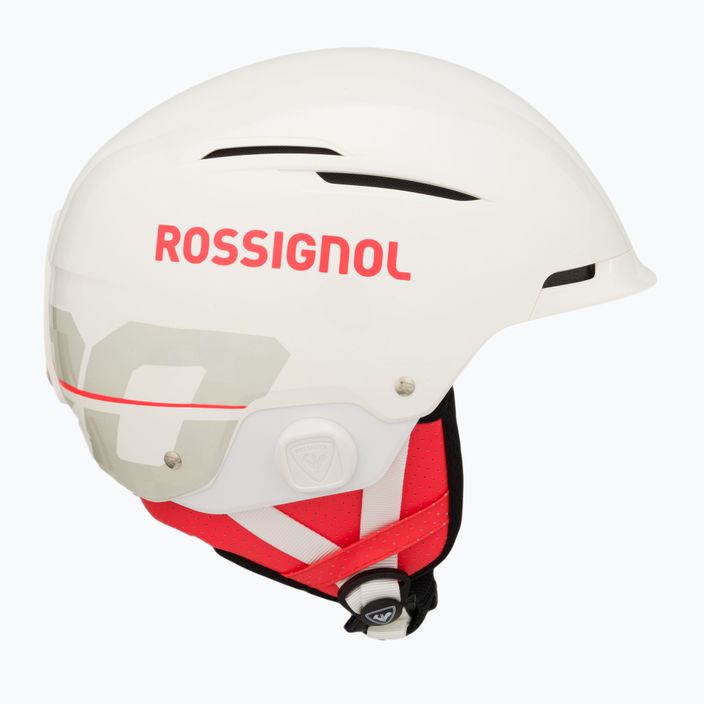 Slidinėjimo šalmas Rossignol Hero Slalom Impacts + Chinguard white 4