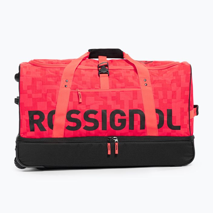 Rossignol Hero 125 l raudonas/juodas kelioninis krepšys