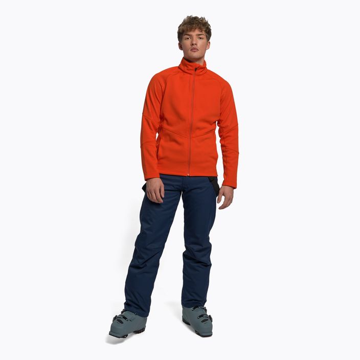Rossignol Classique Clim oranžinis vyriškas slidinėjimo džemperis 2