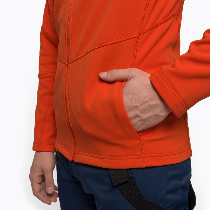 Rossignol Classique Clim oranžinis vyriškas slidinėjimo džemperis 6