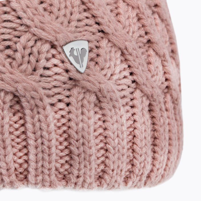 Rossignol moteriška žieminė kepurė L3 Lony pink 3