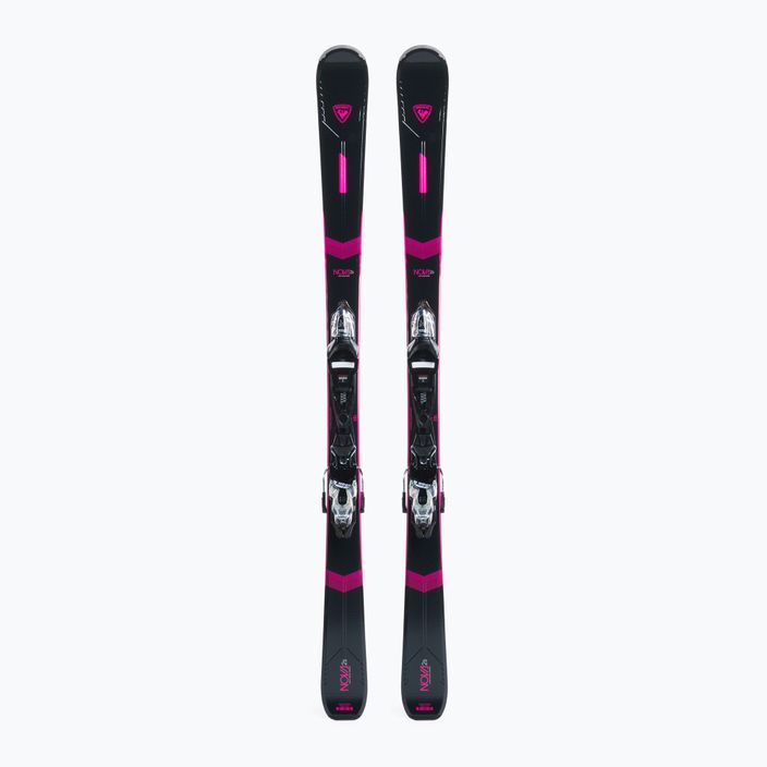 Moteriškos kalnų slidės Rossignol Nova 2S + Xpress W 10 GW black/pink