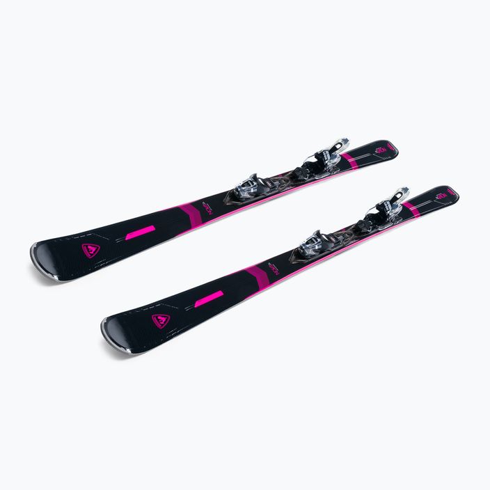 Moteriškos kalnų slidės Rossignol Nova 2S + Xpress W 10 GW black/pink 4
