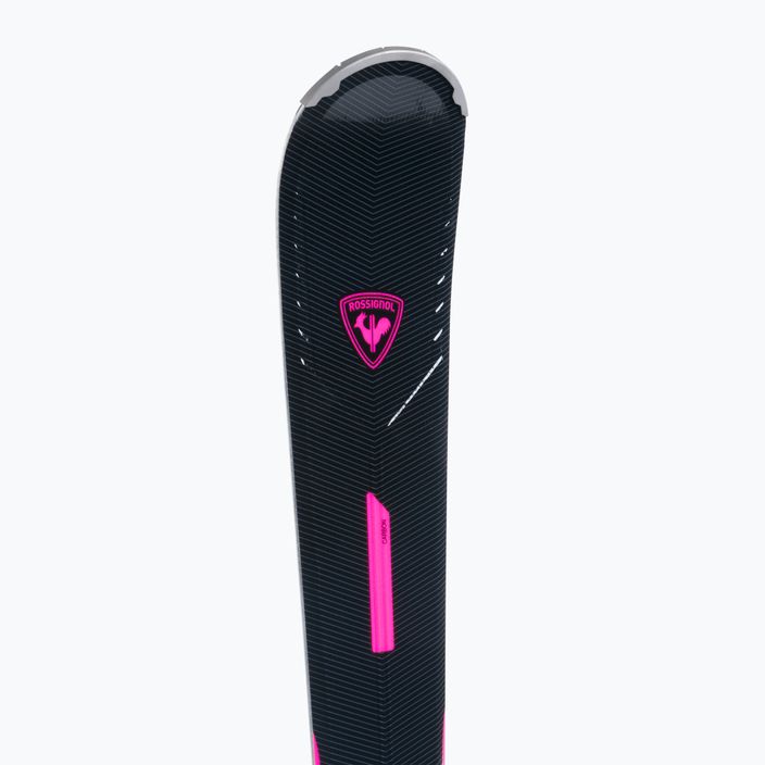 Moteriškos kalnų slidės Rossignol Nova 2S + Xpress W 10 GW black/pink 8