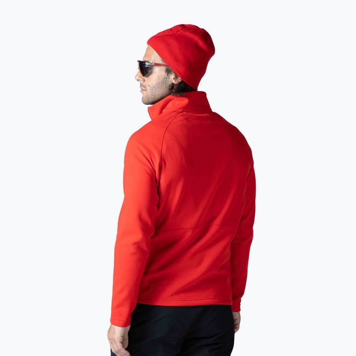 Vyriškas Rossignol Classique Clim sportinis raudonas slidinėjimo džemperis 2
