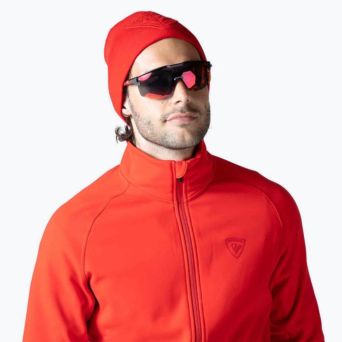 Vyriškas Rossignol Classique Clim sportinis raudonas slidinėjimo džemperis 5