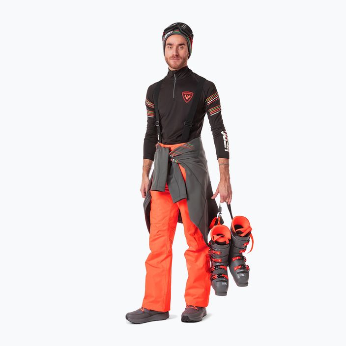 Vyriškos Rossignol Hero slidinėjimo kelnės neon red 2