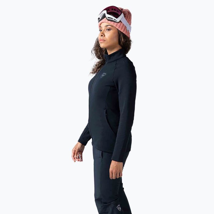 Moteriški Rossignol Classique Clim slidinėjimo džemperiai juodi 3