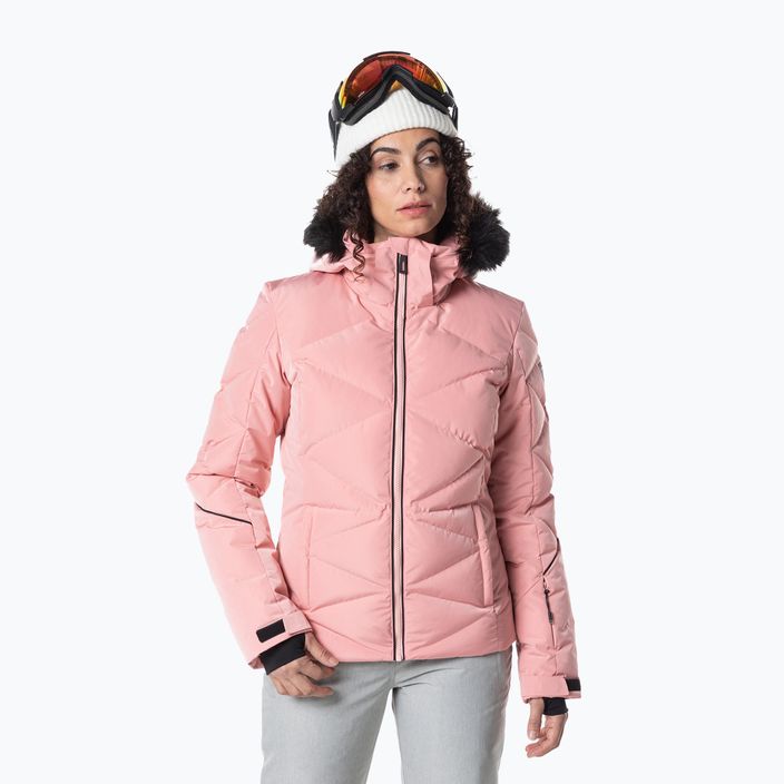 Rossignol Staci moteriška slidinėjimo striukė cooper pink