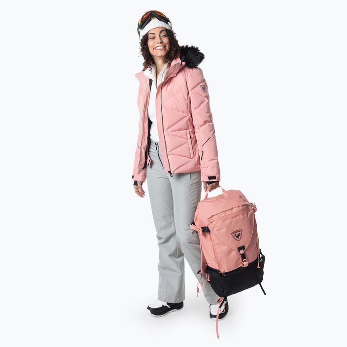 Rossignol Staci moteriška slidinėjimo striukė cooper pink 4