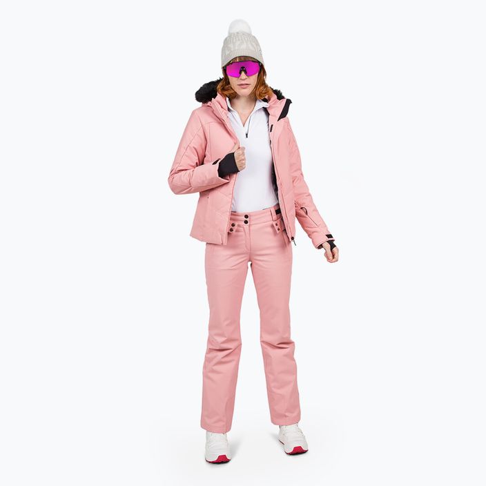 Rossignol moteriškos slidinėjimo kelnės Staci cooper pink 3