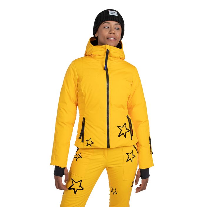 Moteriška slidinėjimo striukė Rossignol Stellar Down yellow