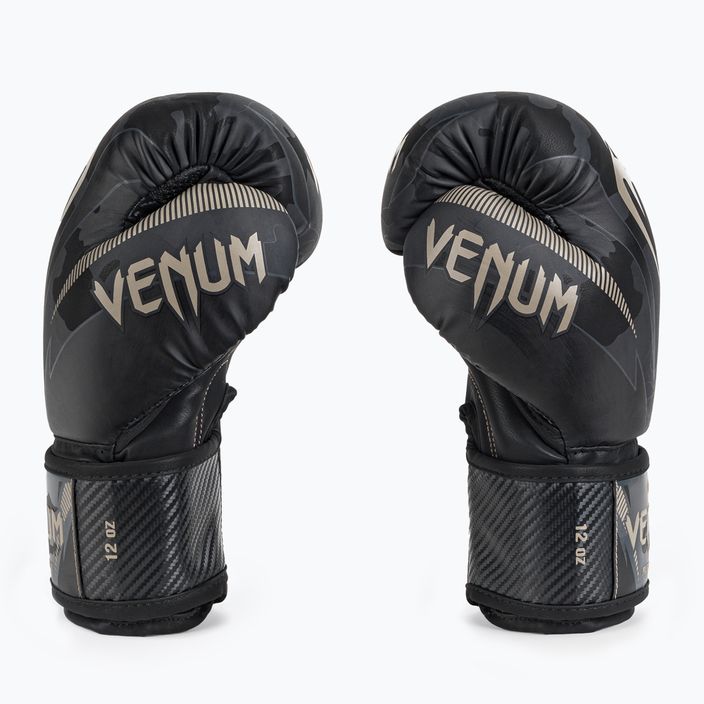 Venum Impact bokso pirštinės juodai pilkos spalvos VENUM-03284-497 4