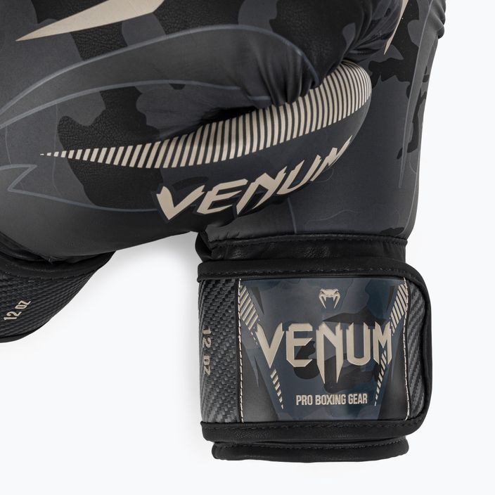 Venum Impact bokso pirštinės juodai pilkos spalvos VENUM-03284-497 5