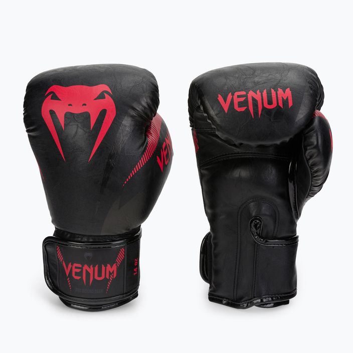 Venum Impact bokso pirštinės juodos VENUM-03284-100 3