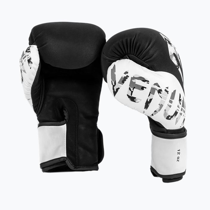 Venum Legacy bokso pirštinės juodos ir baltos spalvos VENUM-04173-108 7