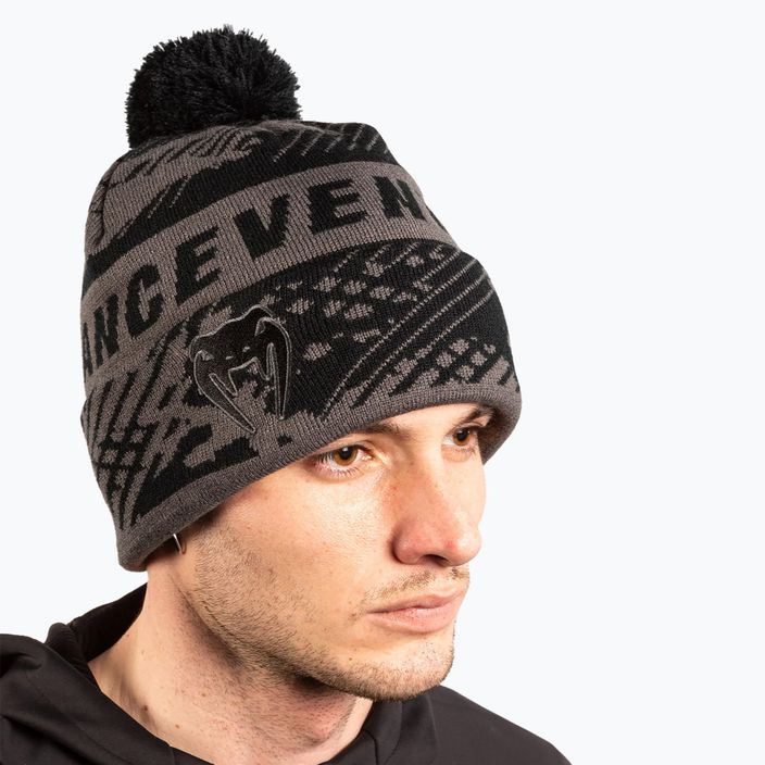 Žieminė kepurė Venum Performance Beanie grey/black 6