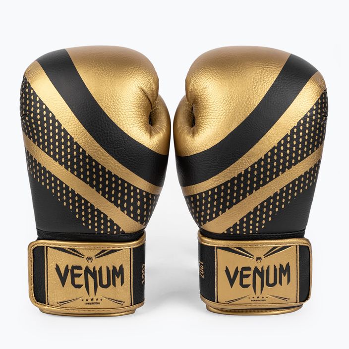 Bokso pirštinės Venum Lightning Boxing gold/black