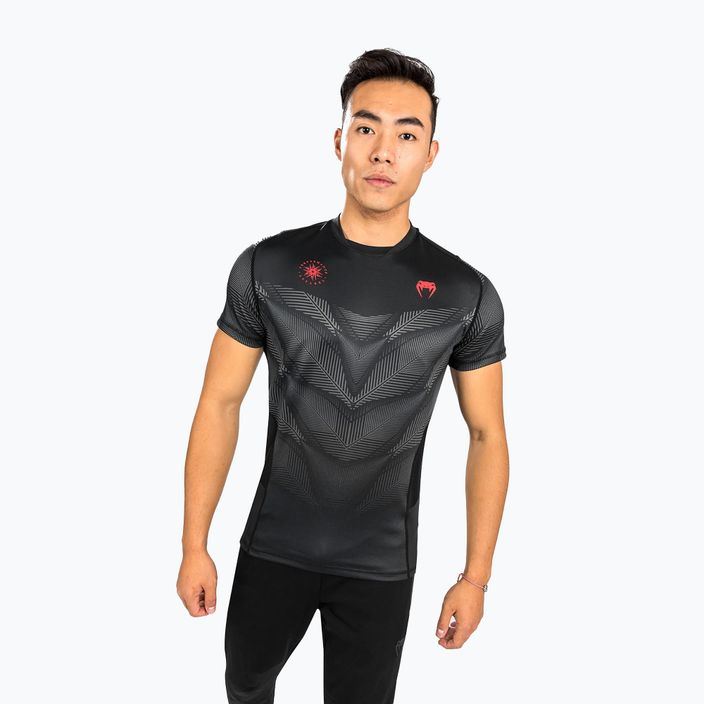 Venum Phantom Dry Tech vyriški marškinėliai juoda/raudona 04695-100