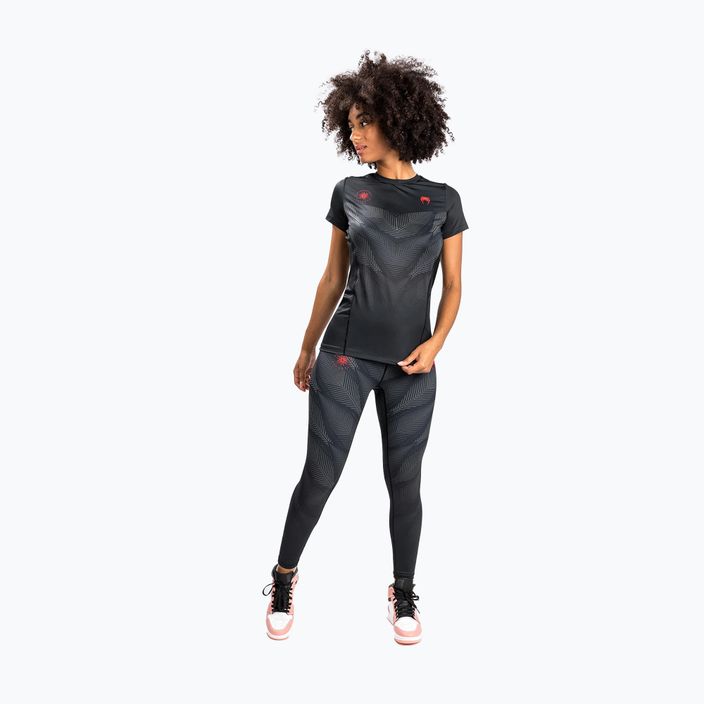 Venum Phantom Dry Tech moteriški marškinėliai juoda/raudona 04731-100
