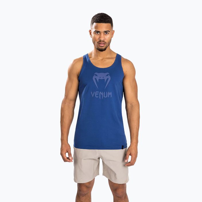 Vyriškas tank topas Venum Classic navy blue