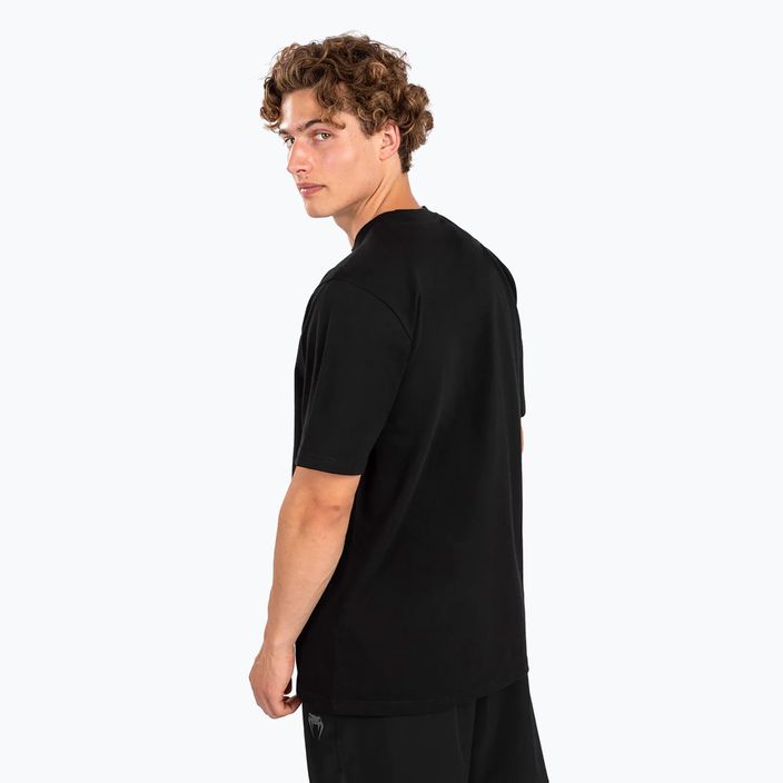 Vyriški "Venum Classic" juodi/juodi šviesą atspindintys marškinėliai 2
