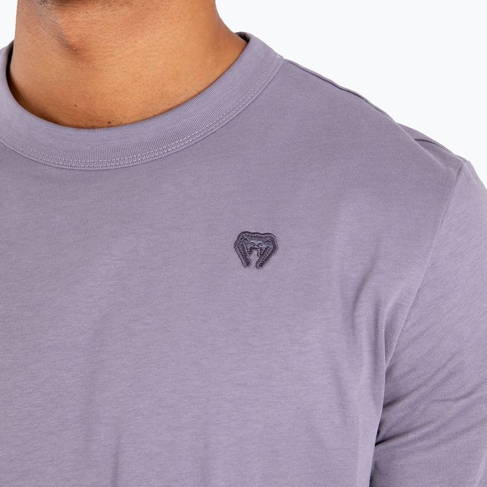 Vyriški žygio marškinėliai Venum Silent Power lavender grey 5