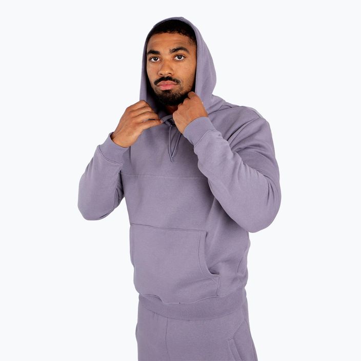 Vyriškas džemperis Venum Silent Power Hoodie lavender grey 2
