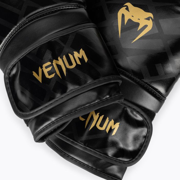 Bokso pirštinės Venum Contender 1.5 XT Boxing black/gold 4