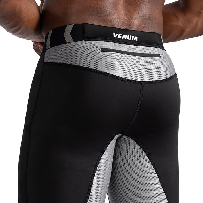 Vyriškos treniruočių tamprės Venum Tempest Spats black/ grey 6