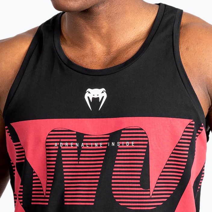 Vyriškas tank topas Venum Adrenaline black/red 5