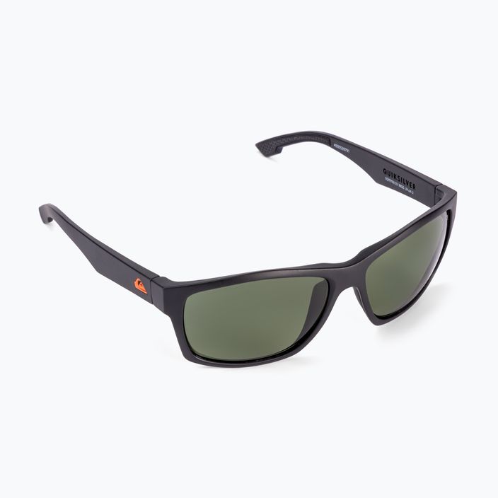 Quiksilver Trailway poliarizuoti plūduriuojantys matinės juodos/žalios spalvos poliarizuoti akiniai nuo saulės EQYEY03133-XKGG