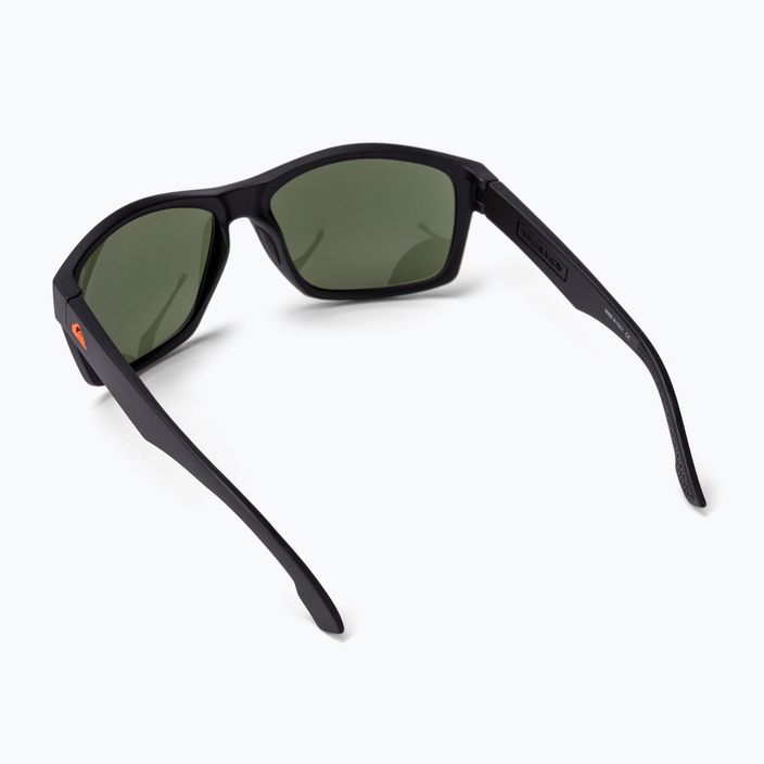 Quiksilver Trailway poliarizuoti plūduriuojantys matinės juodos/žalios spalvos poliarizuoti akiniai nuo saulės EQYEY03133-XKGG 2