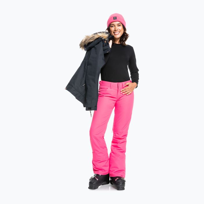 Moteriškos snieglenčių kelnės ROXY Backyard pink 6