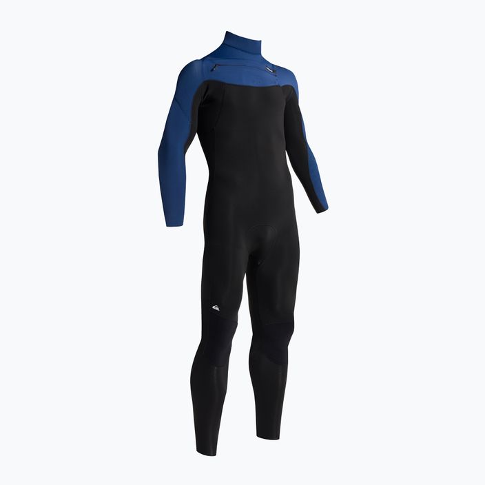 Quiksilver Everyday Sessions vyriškas 3/2 mm juodai mėlynas maudymosi kostiumėlis EQYW103122-XKKB