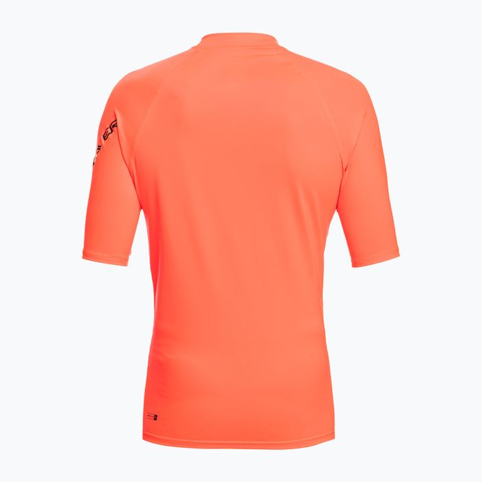 Quiksilver All Time vyriški maudymosi marškinėliai orange EQYWR03358-MKZ0 2