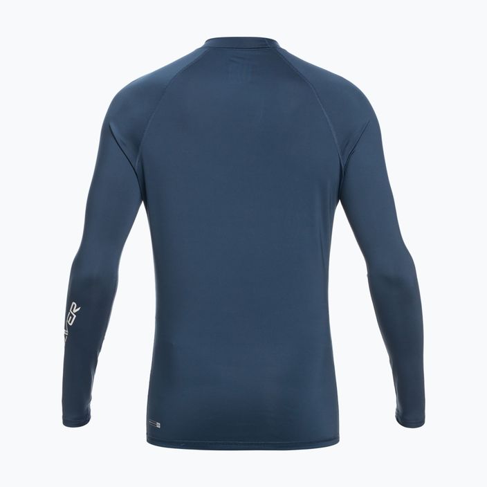 Quiksilver All Time vaikiški maudymosi marškinėliai tamsiai mėlyni EQBWR03213-BSN0 2