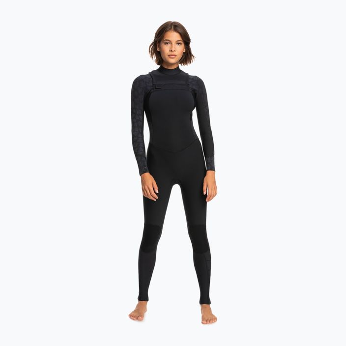Moteriškas maudymosi kostiumas ROXY 4/3 Swell Series FZ GBS black 6
