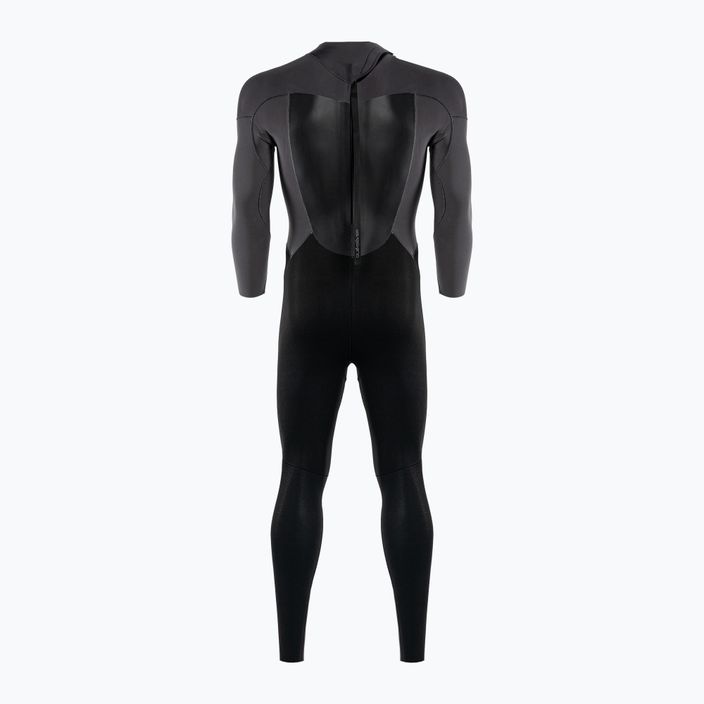 Quiksilver vyriškas 4/3 Prologue BZ KTW0 pilkai juodas maudymosi kostiumėlis EQYW103175-KTW0 2