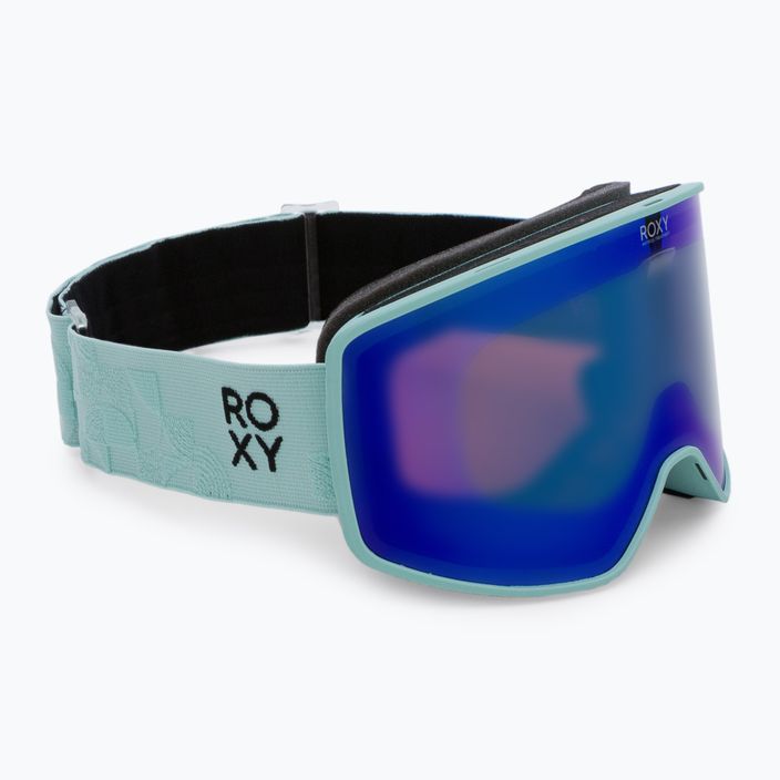Moteriški snieglenčių akiniai ROXY Storm fair aqua/ml blue