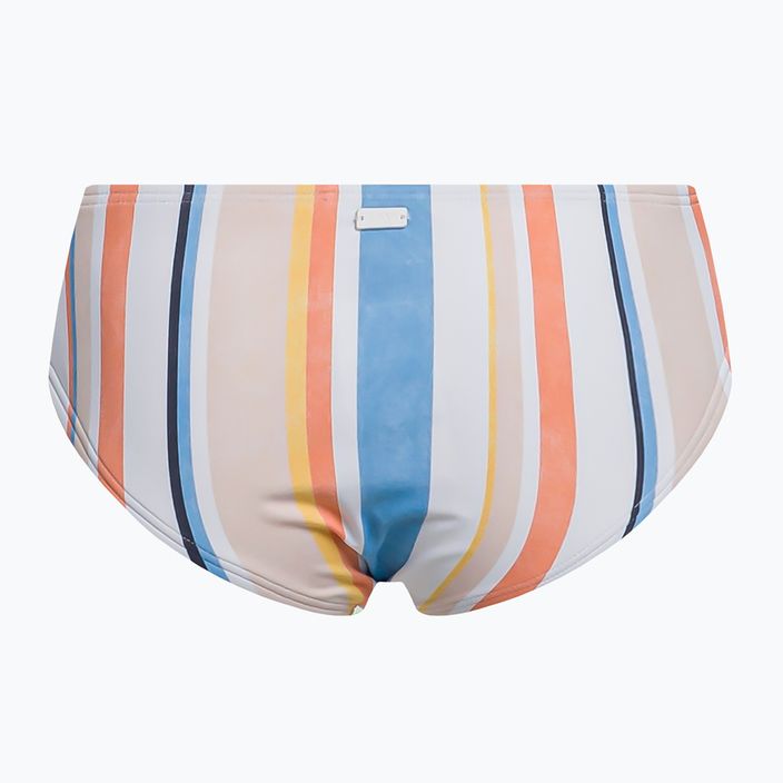 ROXY Paplūdimio klasika Vidutinio dydžio persikų spalvos smėlio striptizo maudymosi kostiumėlio apatinė dalis 2