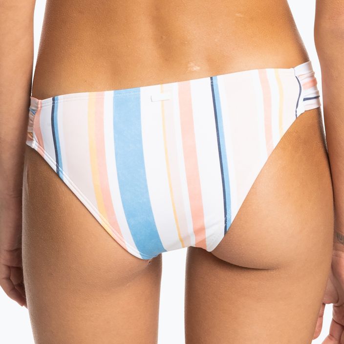 ROXY Paplūdimio klasika Vidutinio dydžio persikų spalvos smėlio striptizo maudymosi kostiumėlio apatinė dalis 6